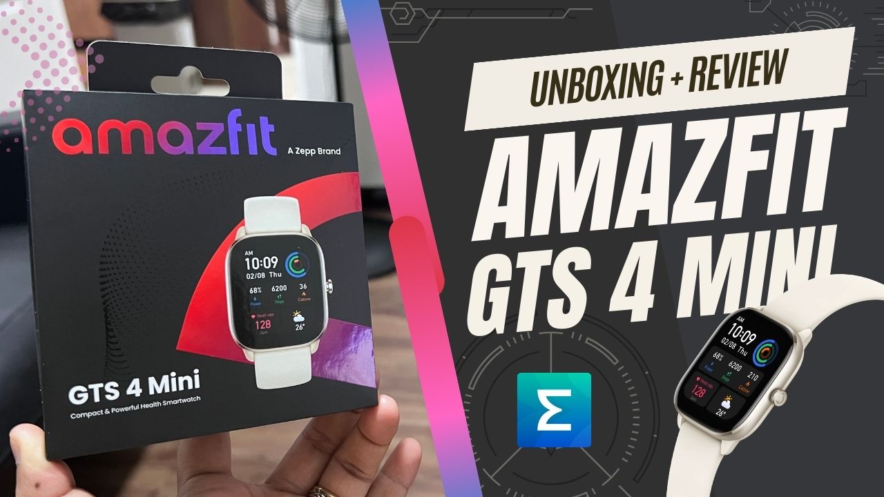 [Review] Amazfit GTS 4 Mini Smart watch